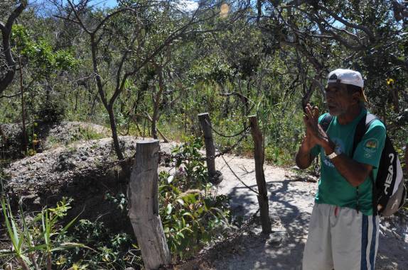 Seu Wilson, nosso guia no P.N Chapada dos Veadeiros, região de São Jorge - GO